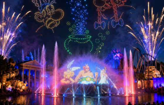 Parc Astérix 2026 un nouveau spectacle de drones illumine les nuits d'été