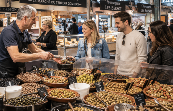 Halles Bersot — Le marché du terroir comtois