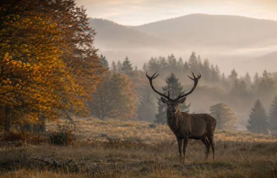 Brame du cerf dans les Vosges du Nord