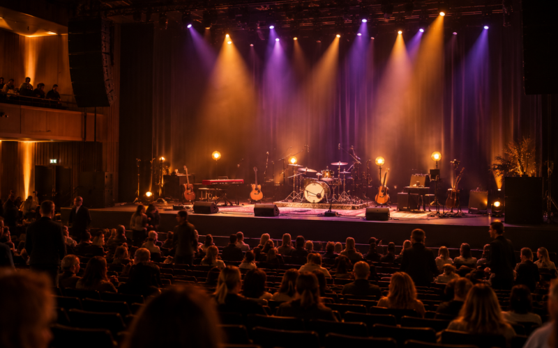 concert avec première partie