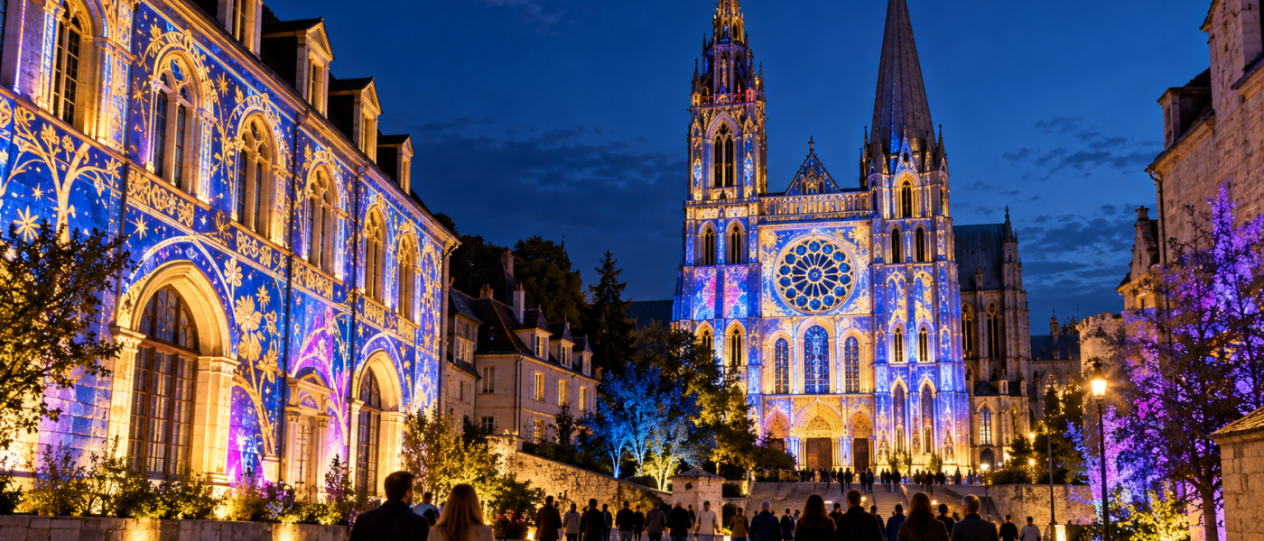 Festival des lumières de Chartres 2026