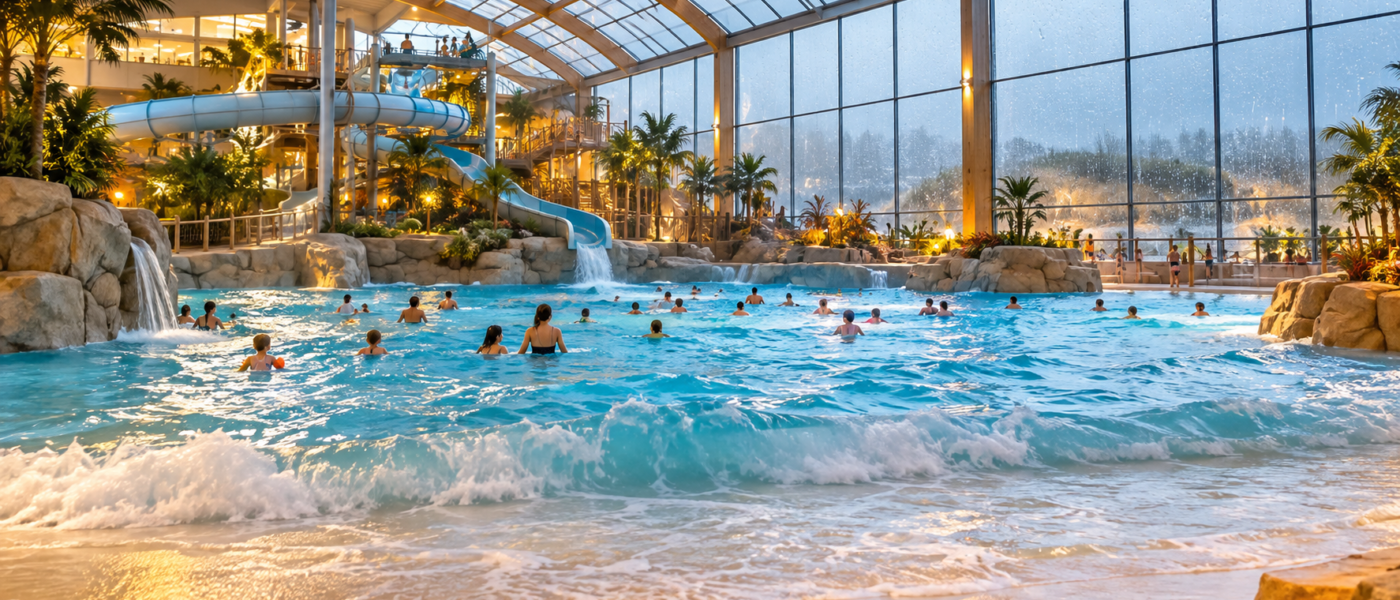 Que faire à Fort-Mahon quand il pleut Aquaclub, cinéma, médiathèque, loisirs et musées couverts à proximité de la station.